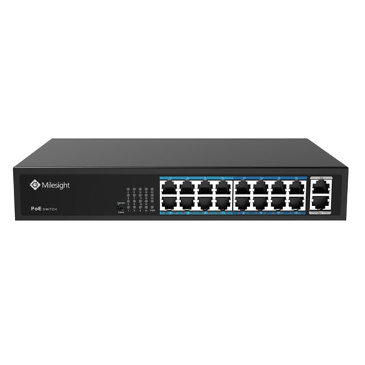 Milesight 16-Porta PoE Switch