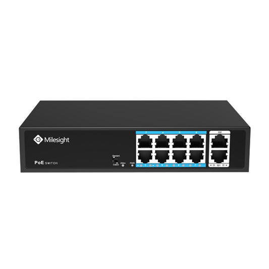 Milesight 8-Porta PoE Switch