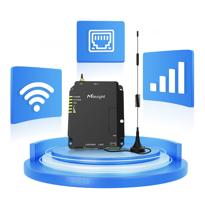 Milesight UR32L 4G PoE router
